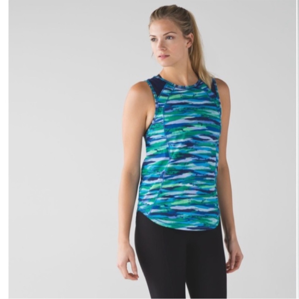 Lululemon Sculpt Tank Seven Wonders Multi / Hero Blue 6
